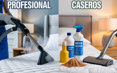 Limpieza profesional de colchones vs remedios caseros